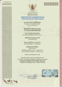 Instruktur Pelatihan Terampil